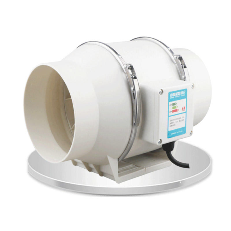Inline Duct Booster Fan สำหรับ Hydroponics และการระบายอากาศในโรงเรือน